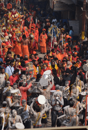 Akharas in Maha Kumbh Mela 2025 Prayagraj